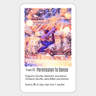 Permission to Dance Sticker